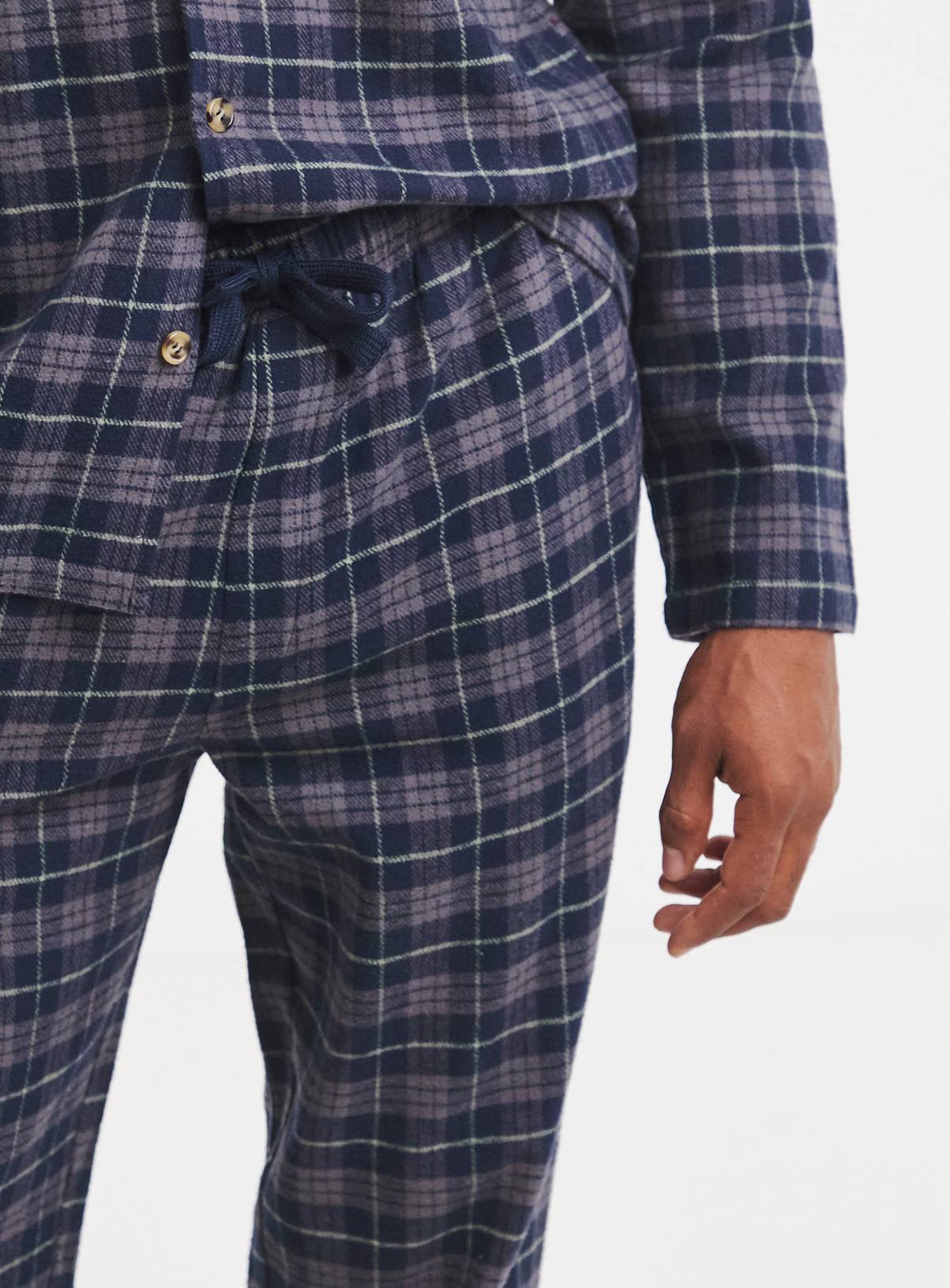 JACAMO Classic Check Woven Pyjama Set XL - Image 4